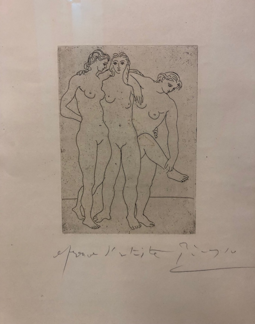 Las tres bañistas III